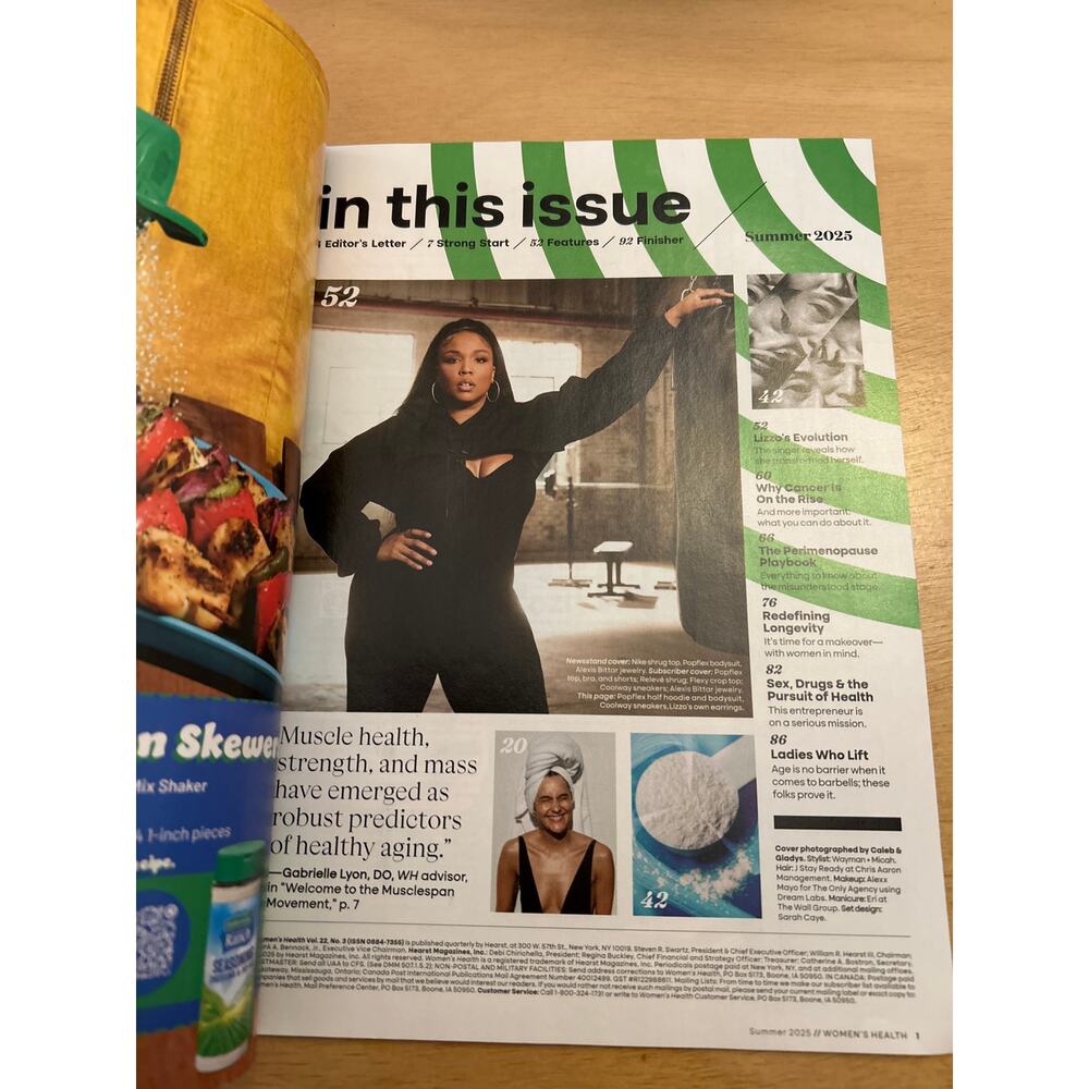 New Women’s Health Magazine Summer 2025 - Picture 2 of 6